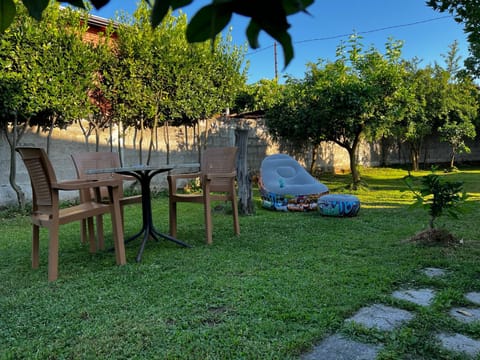 Patio, Natural landscape, Garden, Seating area, Garden view