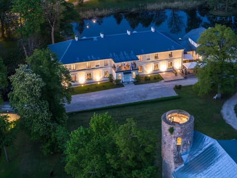 Property building, Nearby landmark, Night, Summer, Lake view, Landmark view