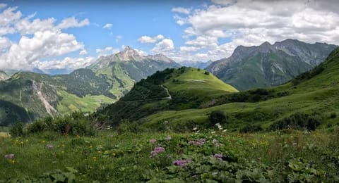 Nearby landmark, Spring, Day, Natural landscape, Mountain view