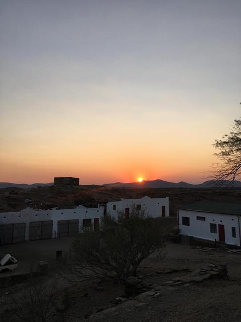 Property building, Sunset