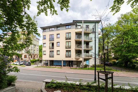Property building, Facade/entrance, Bird's eye view, View (from property/room)