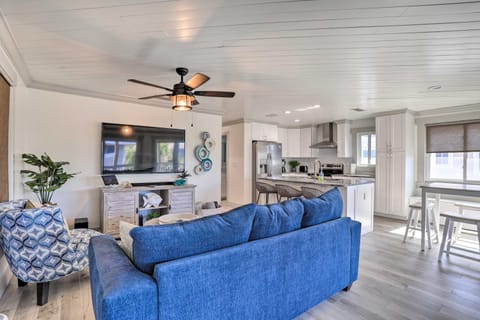 Modern Beach Retreat with Deck - Walk to Sand! Condo in Indian Shores