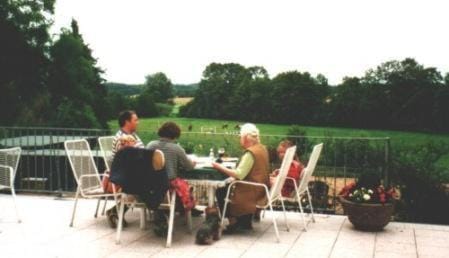 People, Balcony/Terrace, group of guests