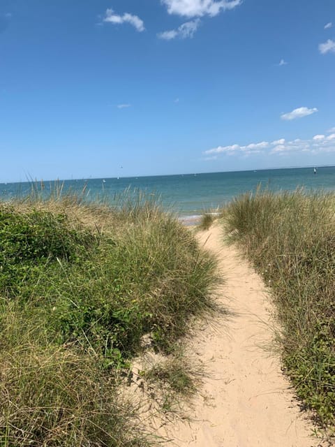 Spring, Beach, Sea view