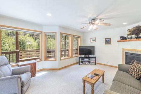 1494OAK Cliff Top Condo House in Ouray