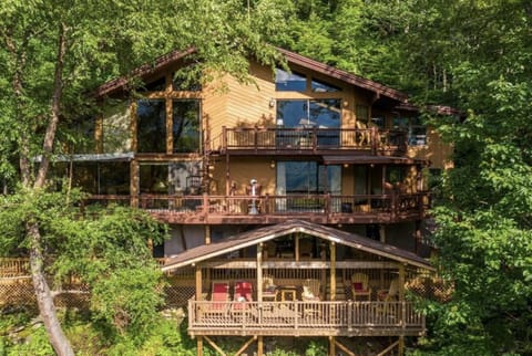 Falling Water Lodge House in Buncombe County