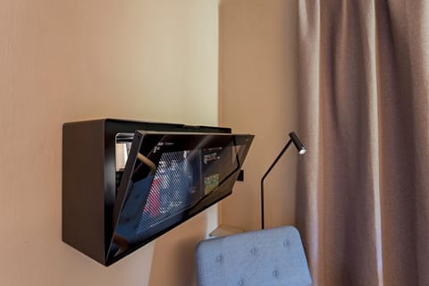 Bedroom, furniture, minibar