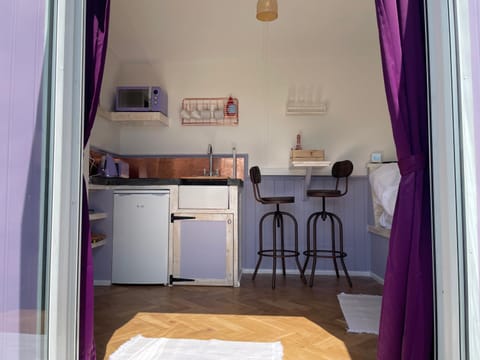 Lilac Tree Hut House in Wales