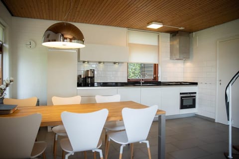 Kitchen or kitchenette, Dining area, oven, stove