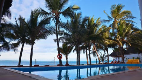 Natural landscape, Pool view, Sea view, Swimming pool, sunbed