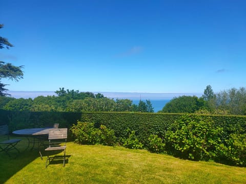 Natural landscape, Garden, Sea view