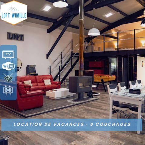 Living room, Seating area, Text overlay
