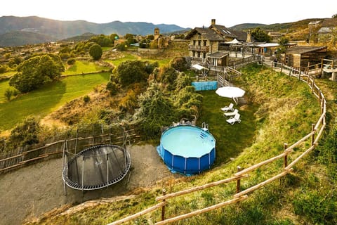 Day, Bird's eye view, Garden, Autumn, On site, Swimming pool