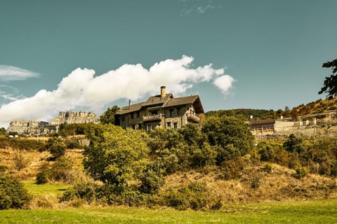 Facade/entrance, Day, Autumn, On site, Landmark view, Mountain view