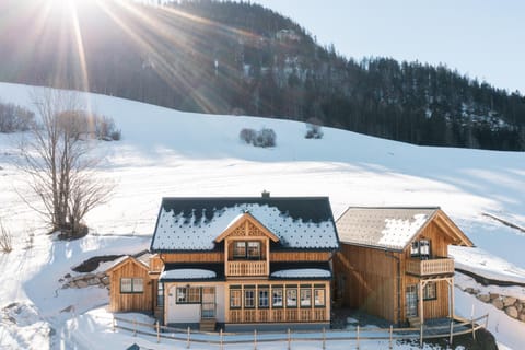 Property building, Natural landscape, Winter