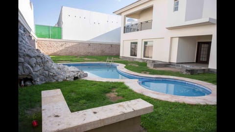 Patio, Swimming pool, furniture