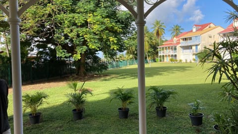 Property building, Garden view