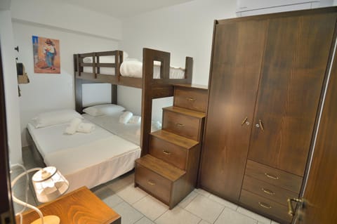 Photo of the whole room, bunk bed