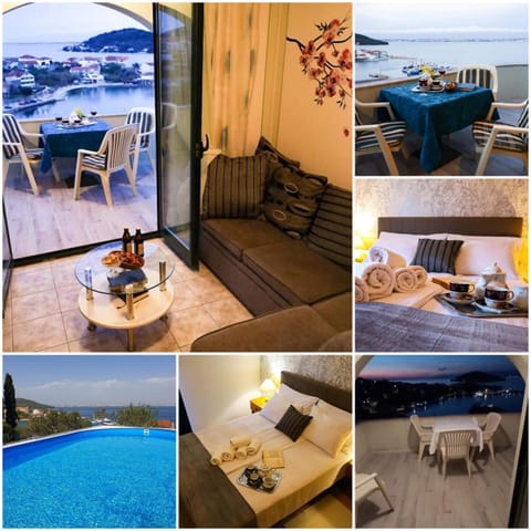 Booking Franov Residence on island Ugljan with the pool, BBQ and beautiful sea-view! Apartment in Šibenik-Knin County, Croatia