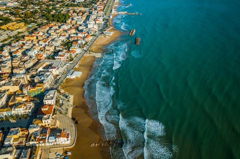 Natural landscape, Bird's eye view, Beach, City view, Sea view