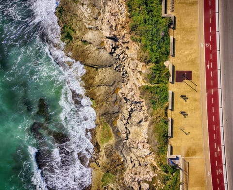 Nearby landmark, Natural landscape, Bird's eye view, Sea view