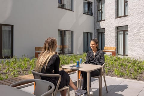 Property building, People, People, Garden, Seating area, Garden view