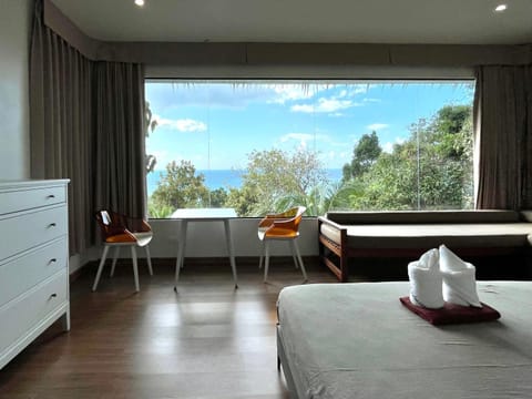 Bed, Natural landscape, View (from property/room), Photo of the whole room, Dining area, Bedroom, towels