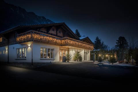 Facade/entrance, Night, Winter