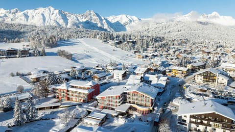 Natural landscape, Bird's eye view, Winter