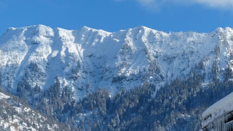 Day, Natural landscape, Winter, Mountain view