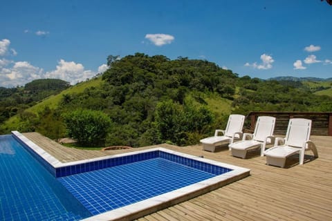 Casarão com piscina e cachoeira CUNHA SP House in Cunha