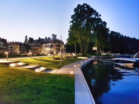 Off site, Night, Garden, Garden, Lake view