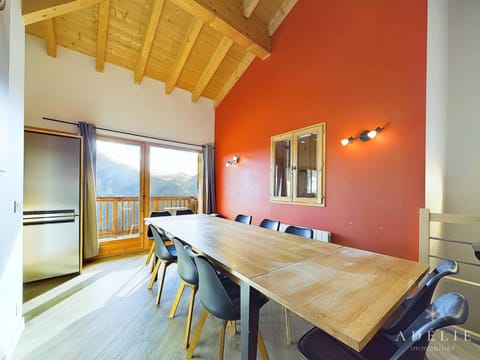 Chalet moderne avec jacuzzi, à 20m des pistes, pour 10 pers. - Les Eucherts - FR-1-398-636 Chalet in Montvalezan