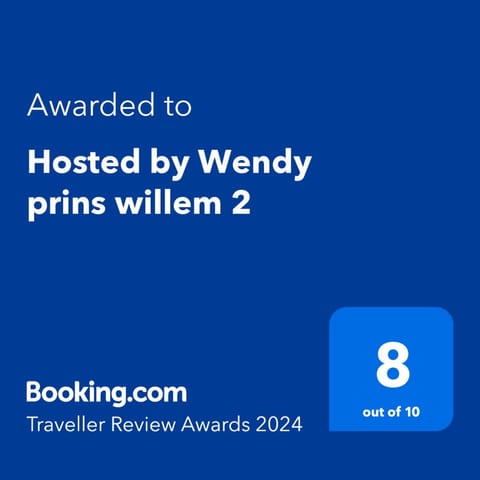 Hosted by Wendy prins willem 2 Apartment in The Hague