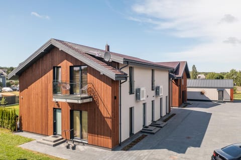 Property building, Day, Parking