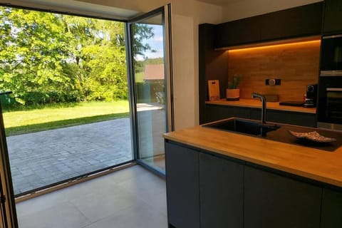 Magnifique maison ardennaise avec Sauna & Jacuzzi Villa in Manhay