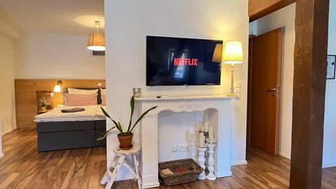 Bed, TV and multimedia