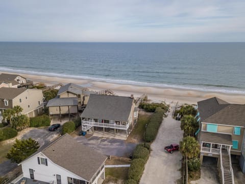 Oceanfront Escape with Game Room and Beach Access House in Pawleys Island