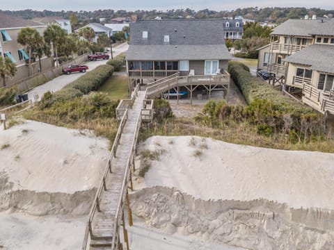 Oceanfront Escape with Game Room and Beach Access House in Pawleys Island