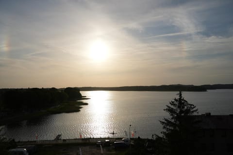 Lake view, Lake view, Landmark view, Sunset