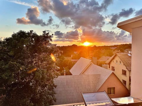 View (from property/room), Garden view, Sunset, Inner courtyard view