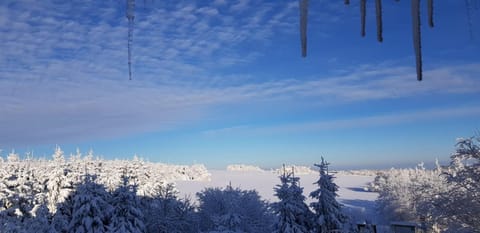 Day, Natural landscape, Winter, Mountain view