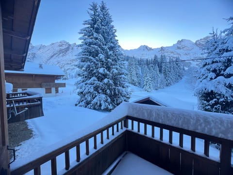 Nearby landmark, Day, Natural landscape, Winter, View (from property/room), Balcony/Terrace, Mountain view