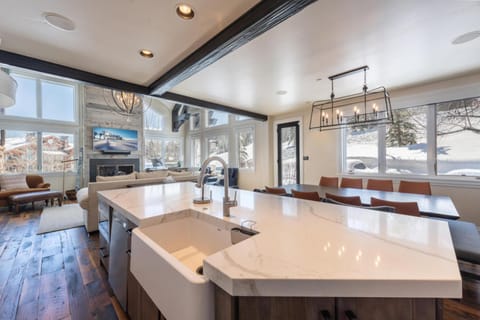 Ironwood Empire Pass Luxury Ski In Ski Out Deer Valley Five Bedroom Home Private Hot Tub House in Park City