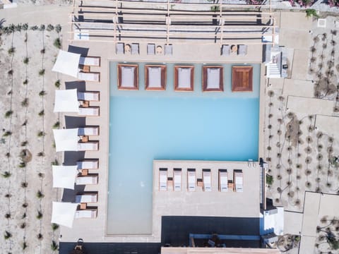 Bird's eye view, Swimming pool