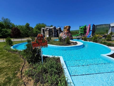 Off site, Pool view