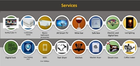 Yellow & Blue Apartment HP - Sur Apartment in Mexico City