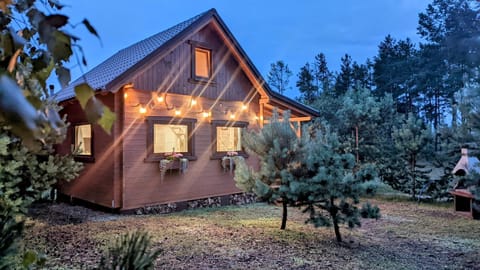 Domki Letniskowe Swornegacie - grill klimatyzacja WiFi monitoring Nature lodge in Pomeranian Voivodeship