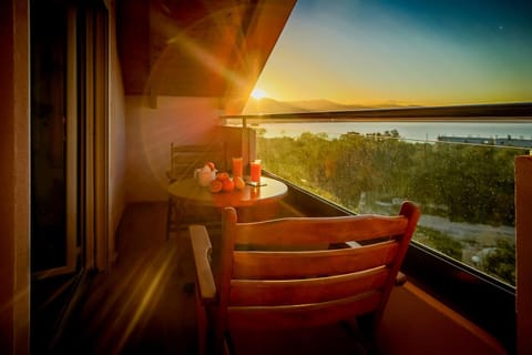 Balcony/Terrace, Sea view, Sunset