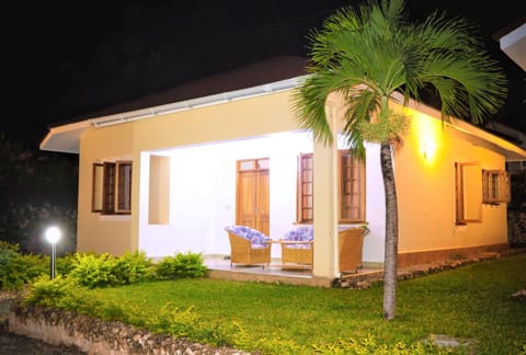 Property building, Night, Seating area, Garden view